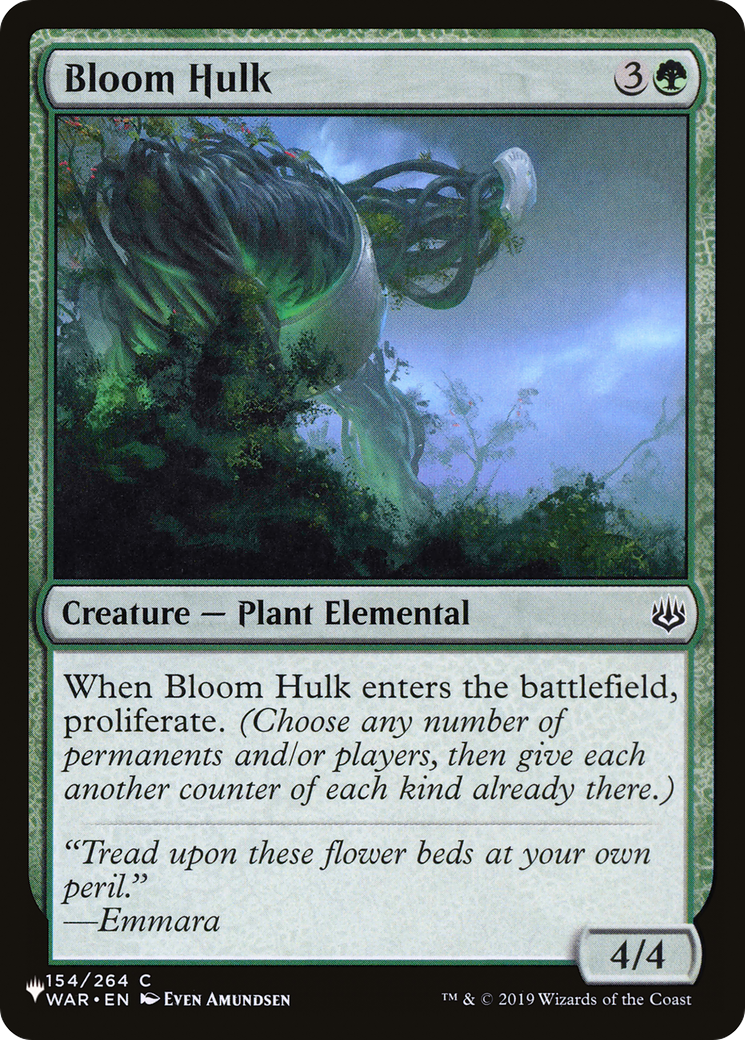 Image of Bloom Hulk [The List]