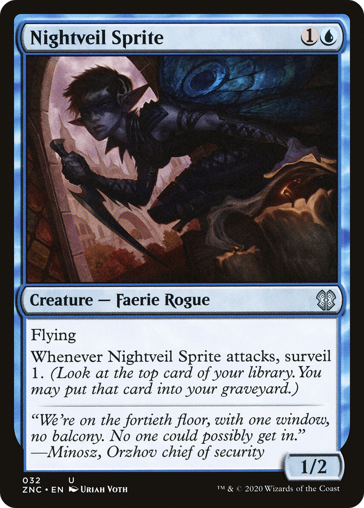 Image of Nightveil Sprite [Zendikar Rising Commander]