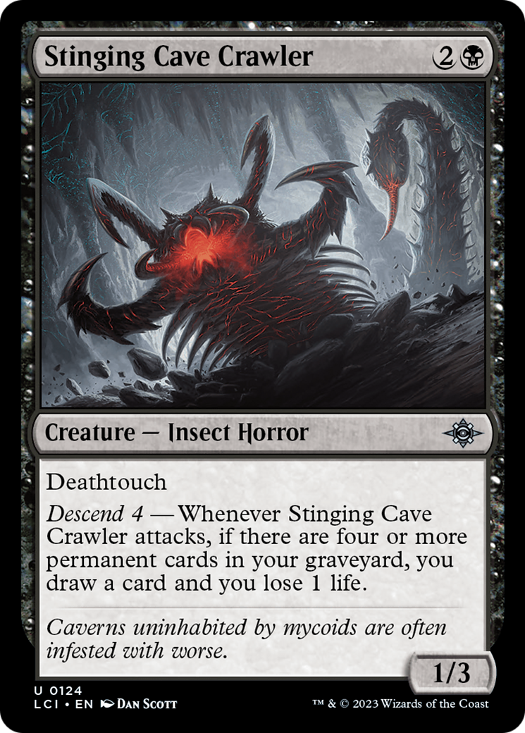 Image of Stinging Cave Crawler [The Lost Caverns of Ixalan]