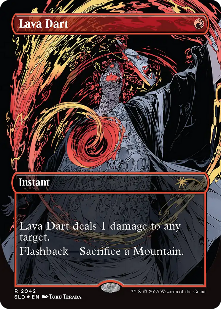 Image of Lava Dart (Raised Foil) [Secret Lair Drop Series]