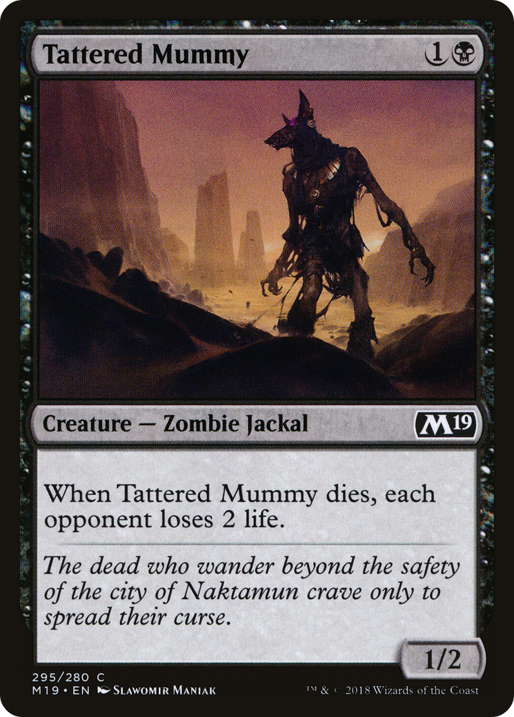 Image of Tattered Mummy [Core Set 2019]