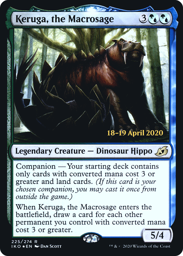 Image of Keruga, the Macrosage [Ikoria: Lair of Behemoths Prerelease Promos]