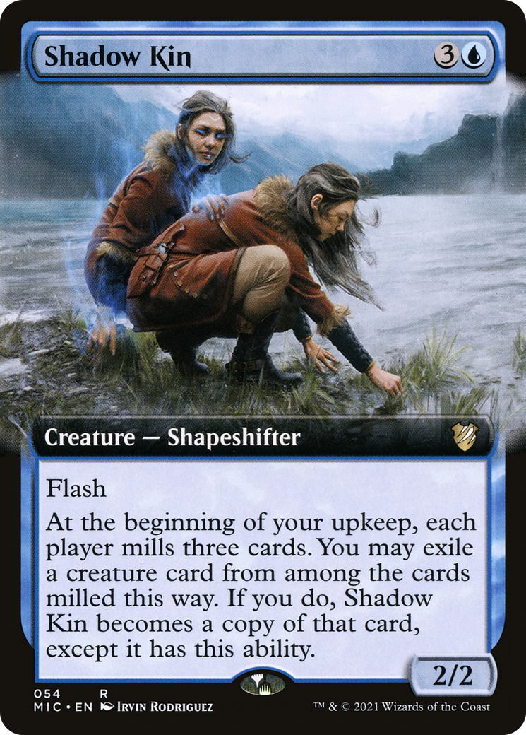Image of Shadow Kin (Extended Art) [Innistrad: Midnight Hunt Commander]