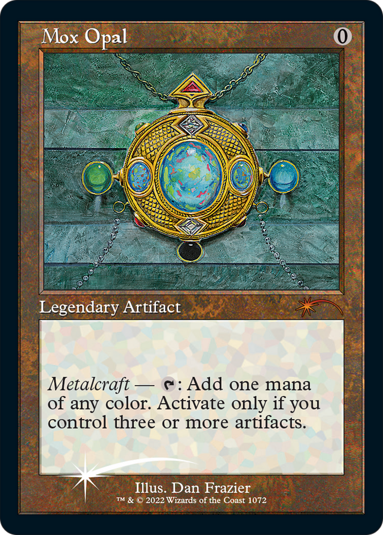 Image of Mox Opal (Retro Foil Etched) [Secret Lair Drop Series]