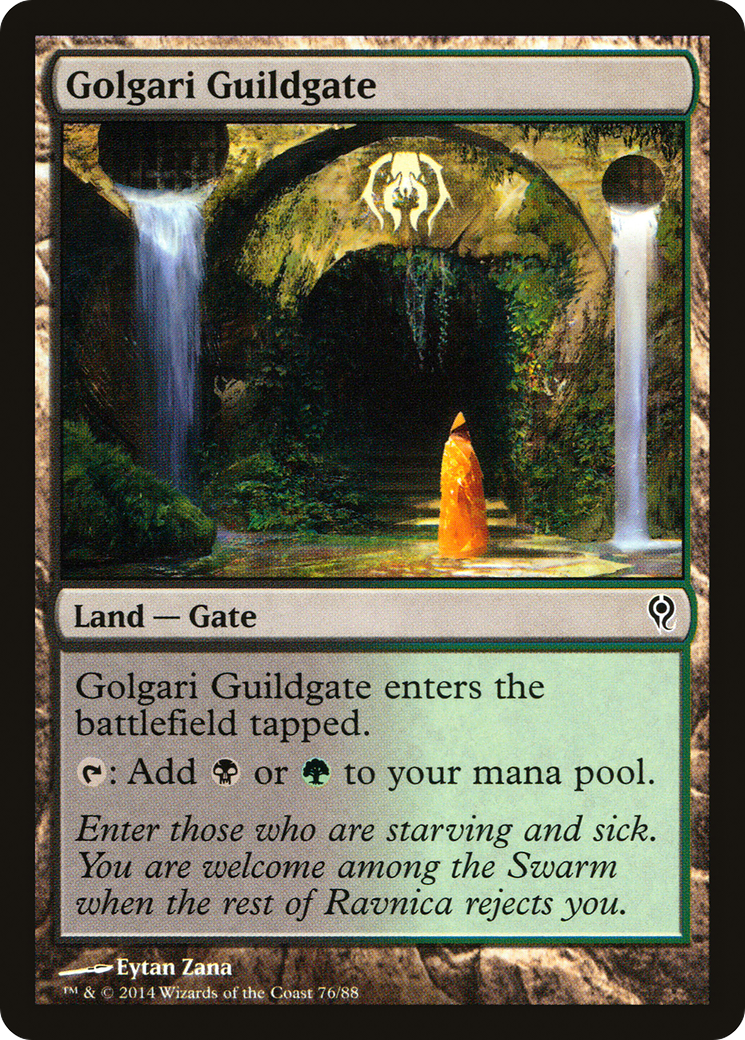 Image of Golgari Guildgate [Duel Decks: Jace vs. Vraska]