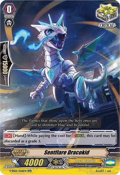 Image of Sentflare Dracokid (V-SS05/026EN) [Premium Collection 2020]