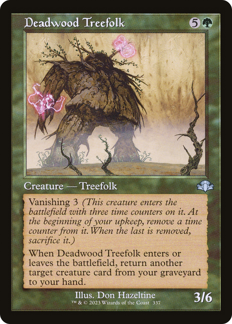 Image of Deadwood Treefolk (Retro) [Dominaria Remastered]