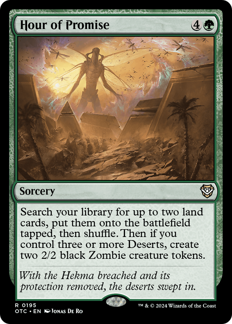 Image of Hour of Promise [Outlaws of Thunder Junction Commander]