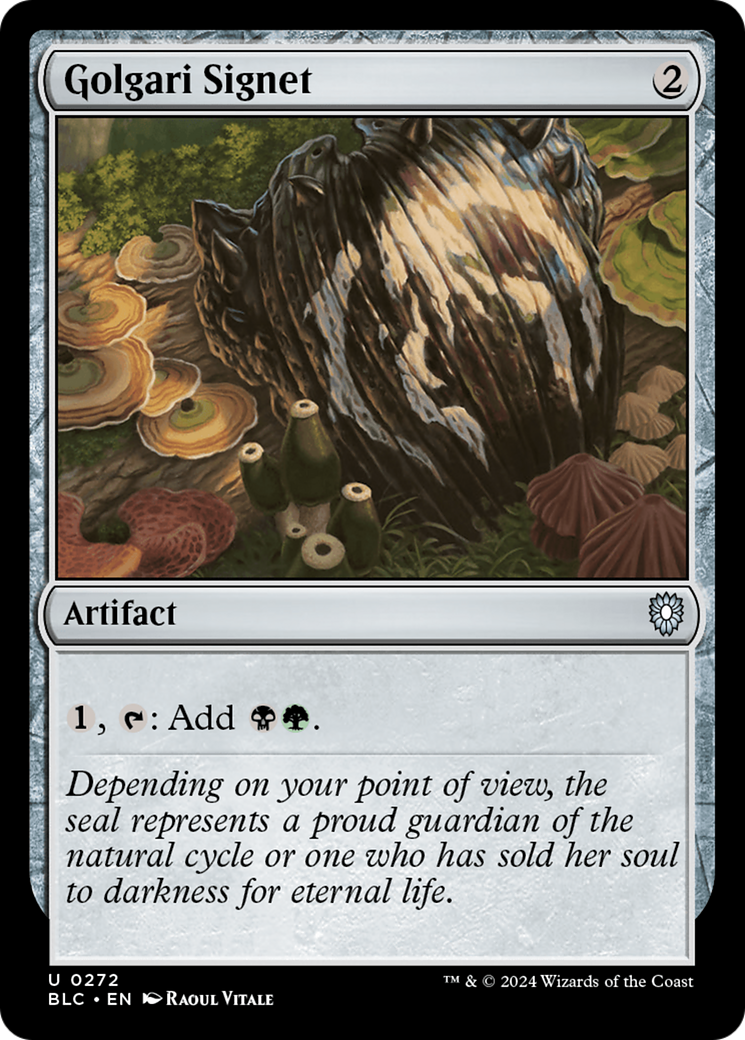 Image of Golgari Signet [Bloomburrow Commander]