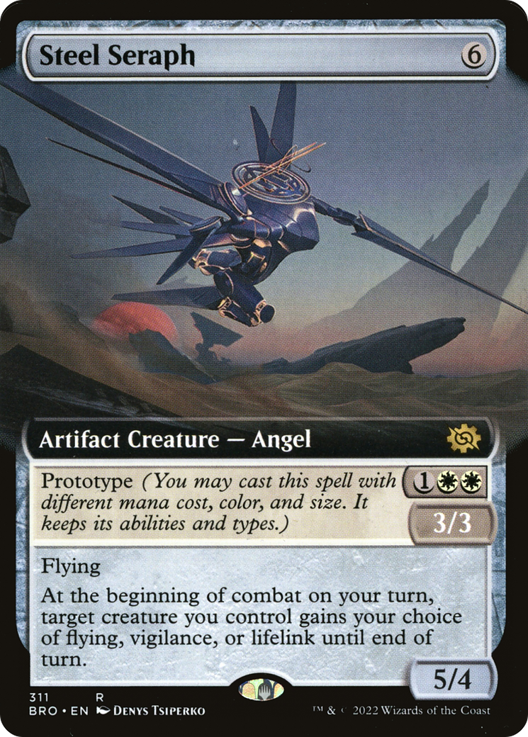 Image of Steel Seraph (Extended Art) [The Brothers' War]