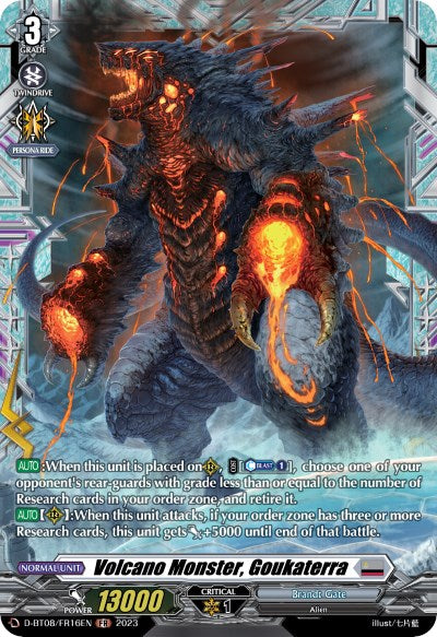 Image of Volcano Monster, Goukaterra (D-BT08/FR16EN) [Minerva Rising]