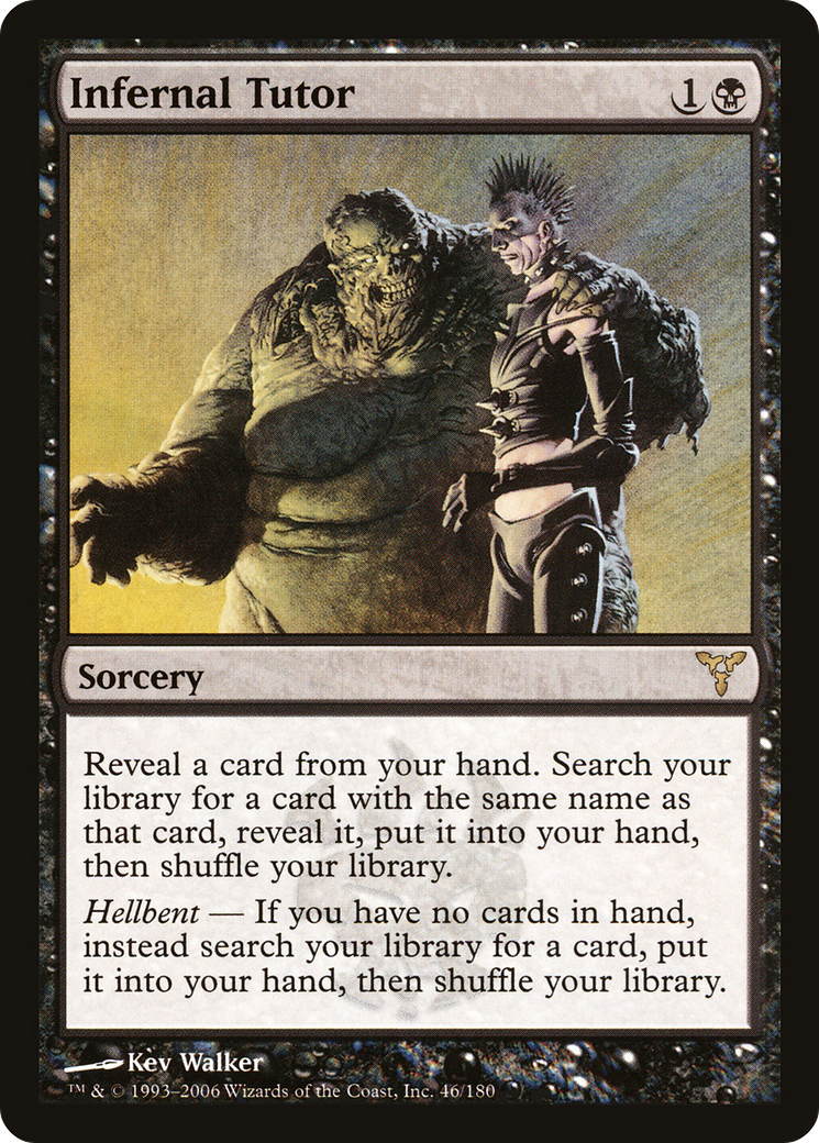Image of Infernal Tutor [Dissension]