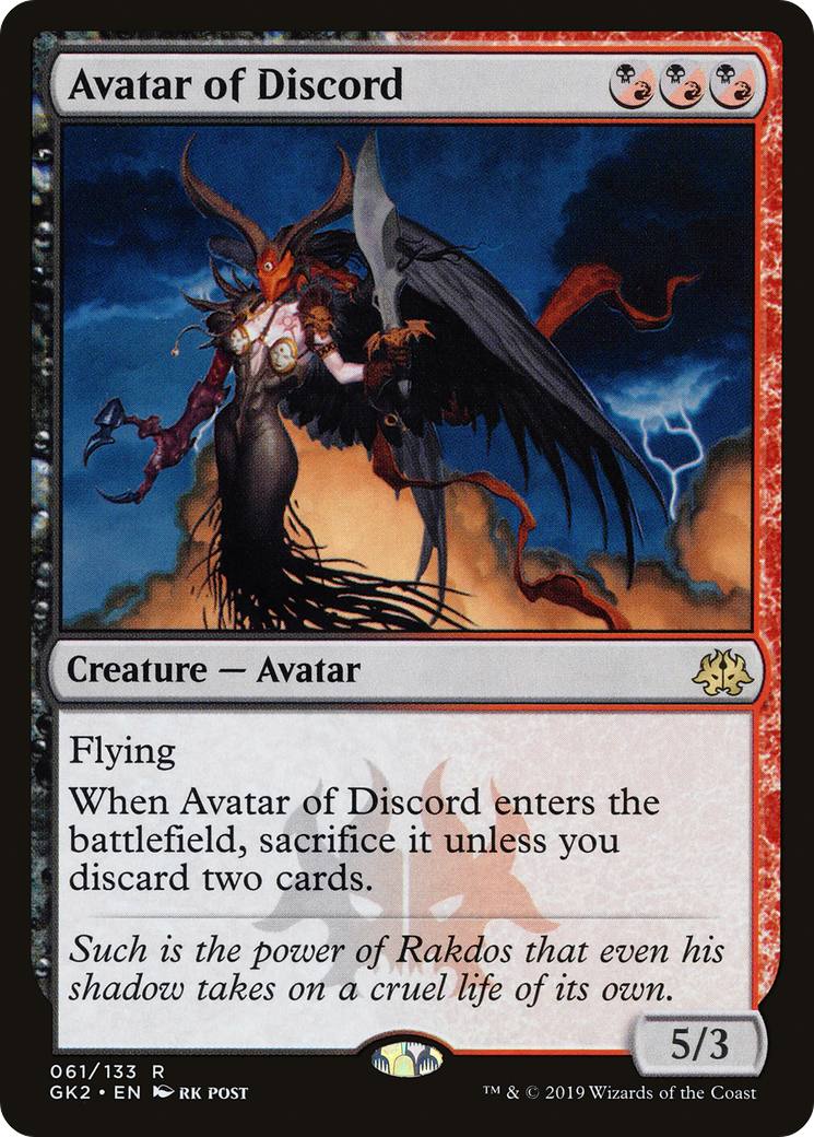 Image of Avatar of Discord [Ravnica Allegiance Guild Kit]
