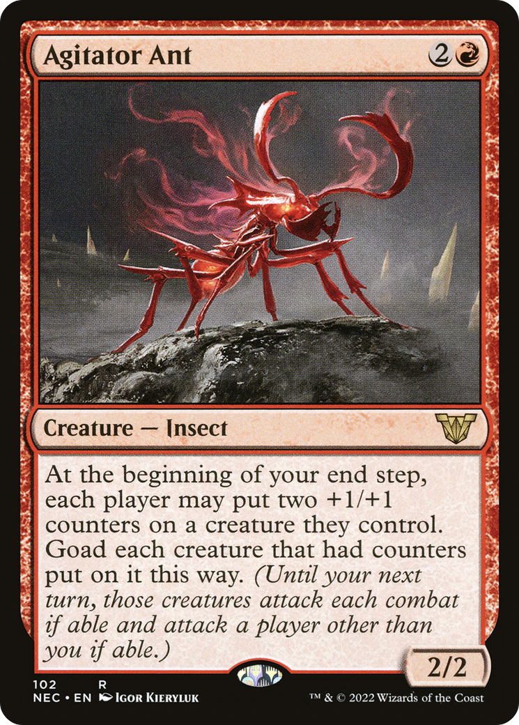 Image of Agitator Ant [Kamigawa: Neon Dynasty Commander]