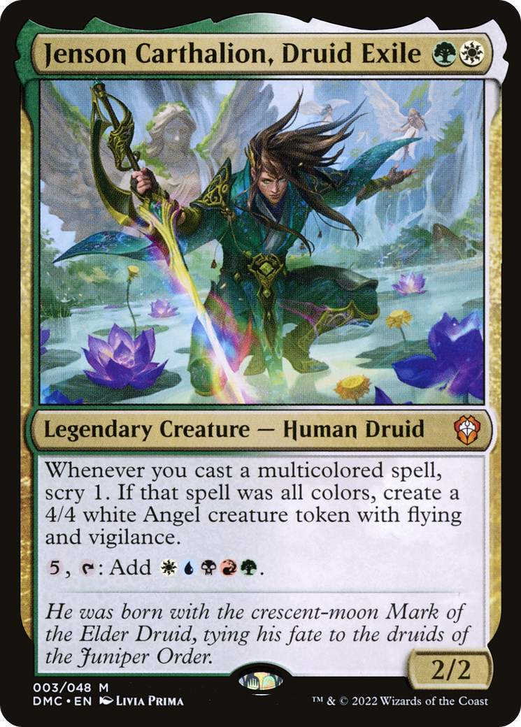Image of Jenson Carthalion, Druid Exile [Dominaria United Commander]