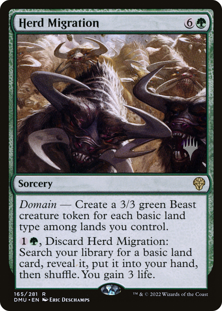 Image of Herd Migration (Promo Pack) [Dominaria United Promos]