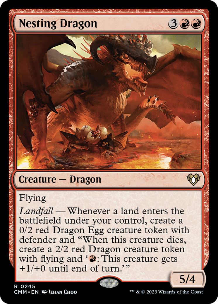 Image of Nesting Dragon [Commander Masters]