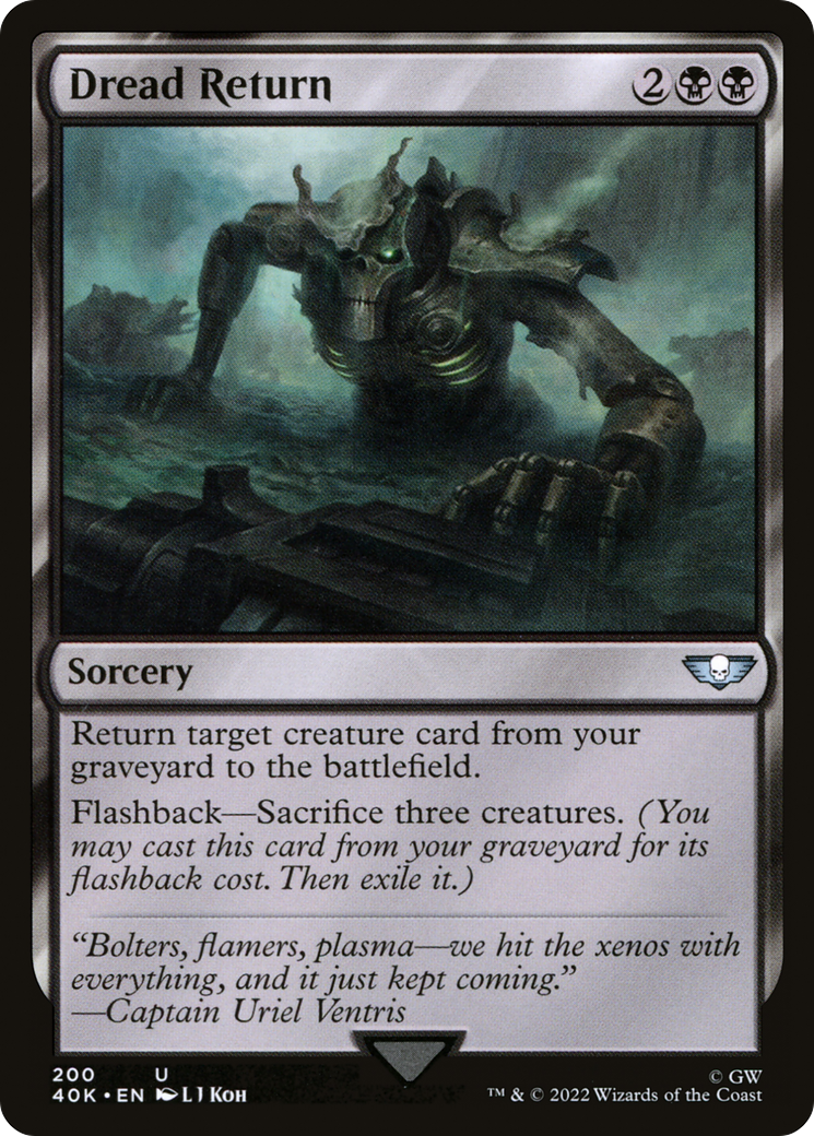 Image of Dread Return [Warhammer 40,000]