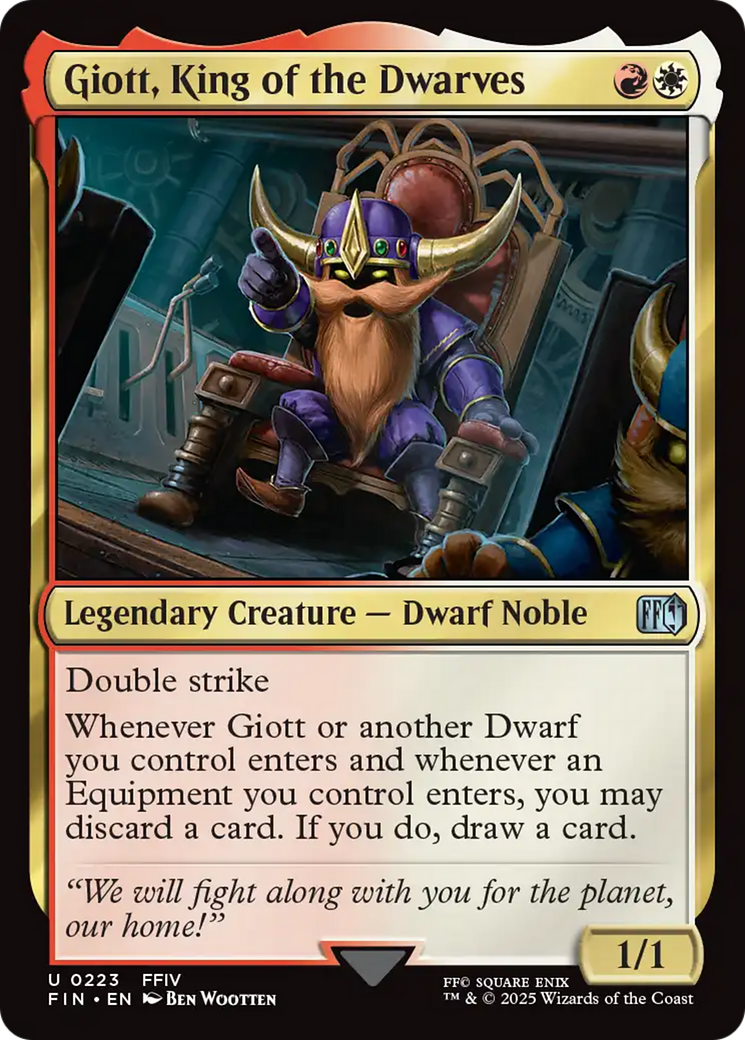 Image of Giott, King of the Dwarves [FINAL FANTASY]
