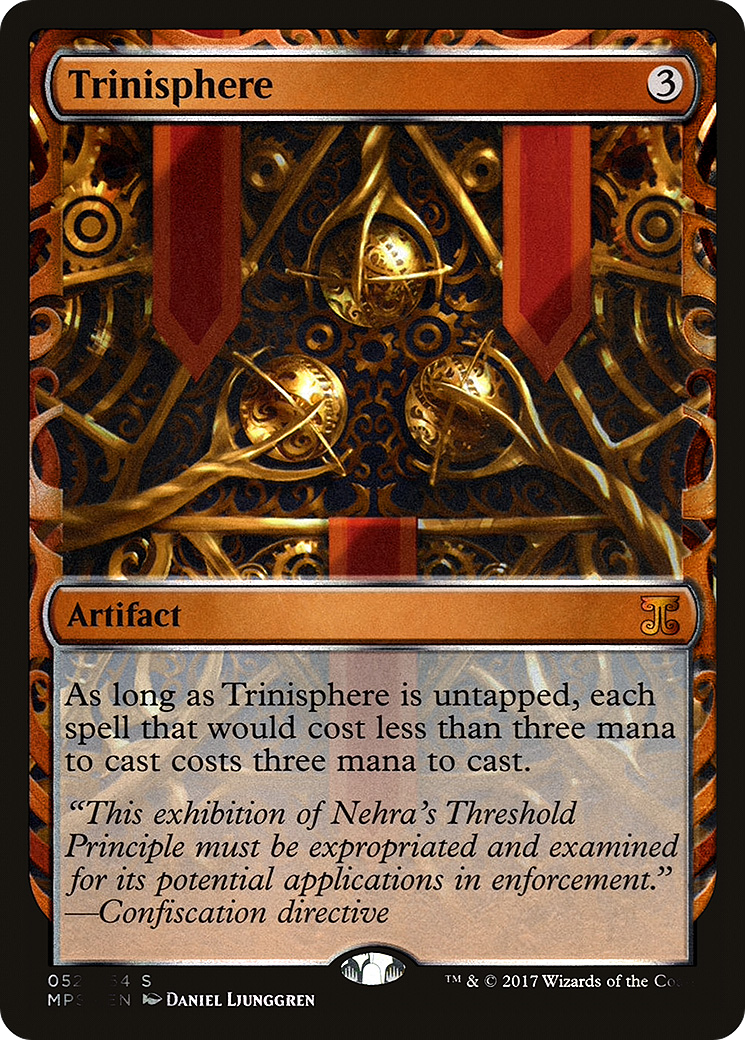 Image of Trinisphere [Kaladesh Inventions]