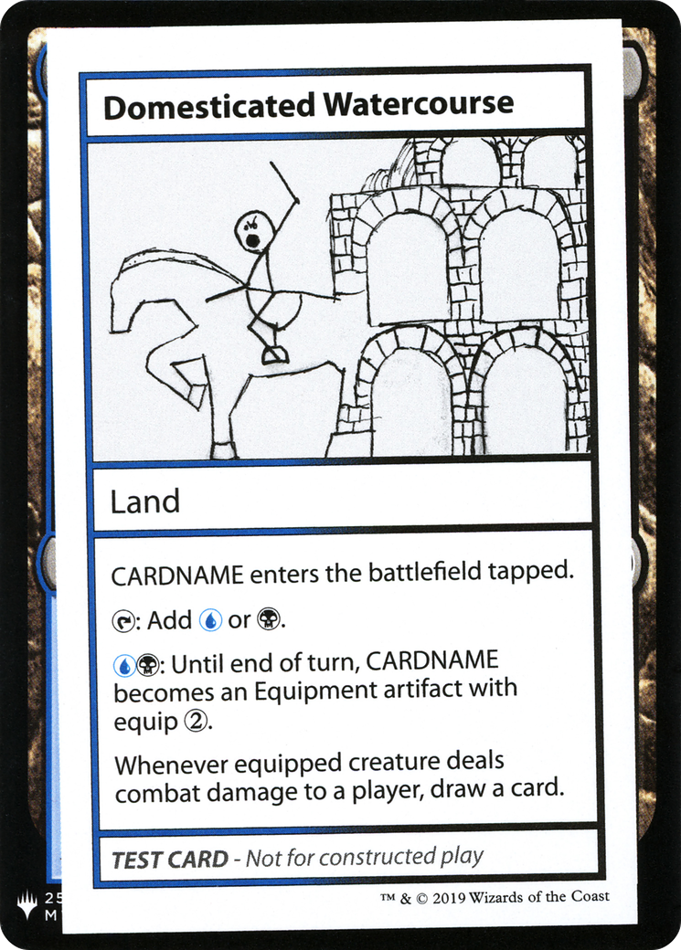 Image of Domesticated Watercourse [Mystery Booster Playtest Cards]