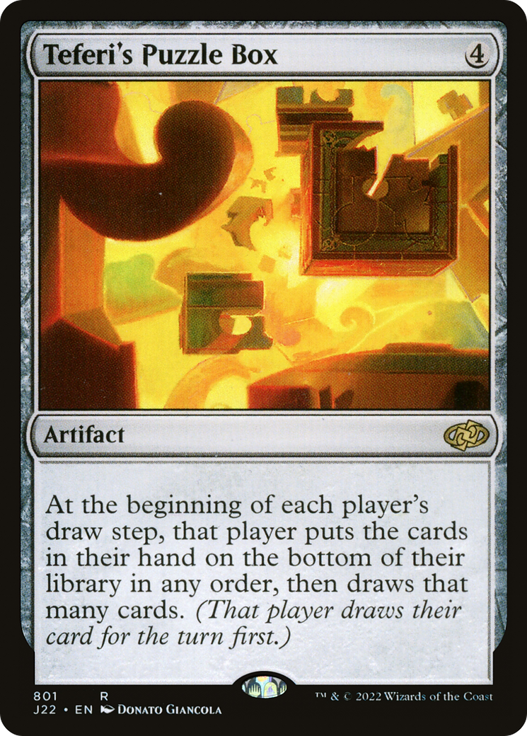 Image of Teferi's Puzzle Box [Jumpstart 2022]