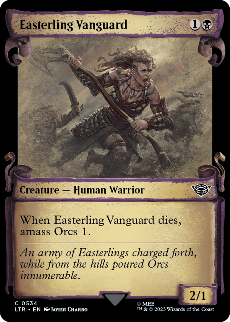 Image of Easterling Vanguard [The Lord of the Rings: Tales of Middle-Earth Showcase Scrolls]