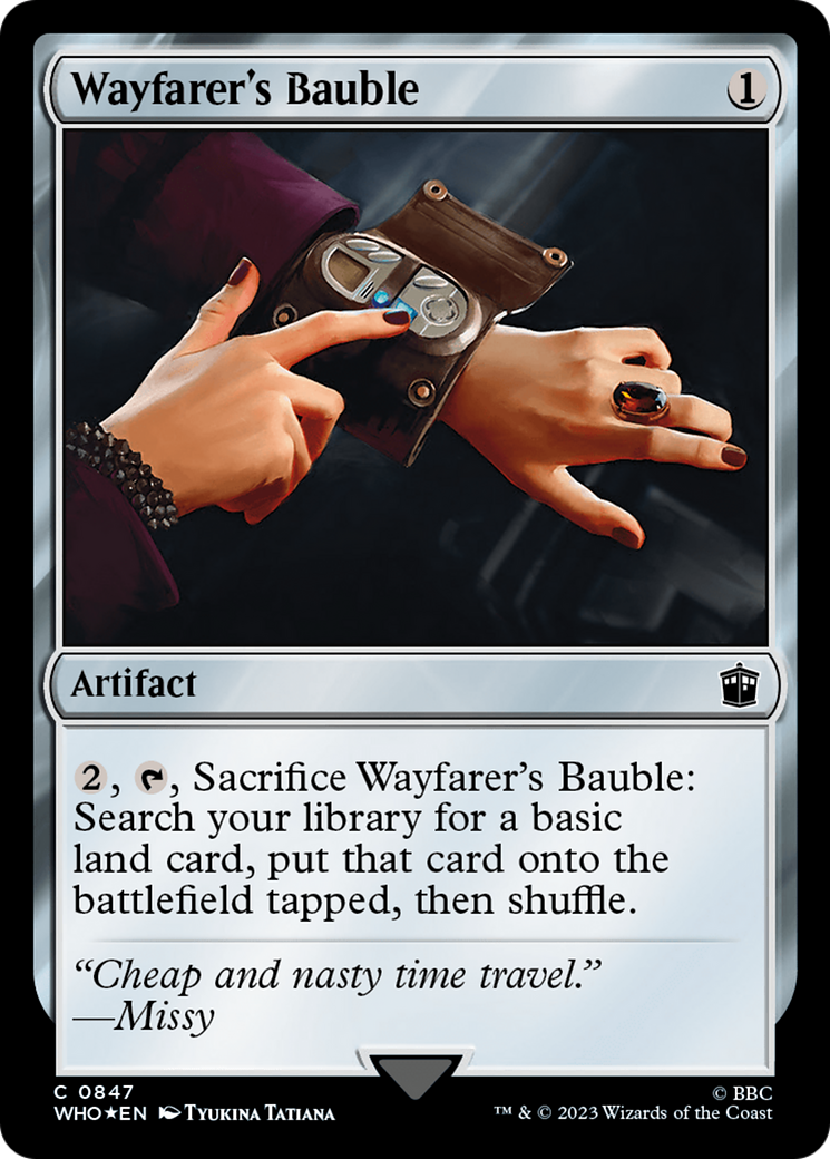 Image of Wayfarer's Bauble (Surge Foil) [Doctor Who]