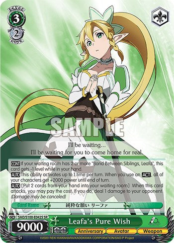 Image of Leafa's Pure Wish [Sword Art Online Animation 10th Anniversary]