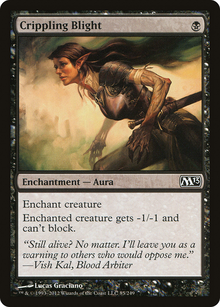 Image of Crippling Blight [Magic 2013]
