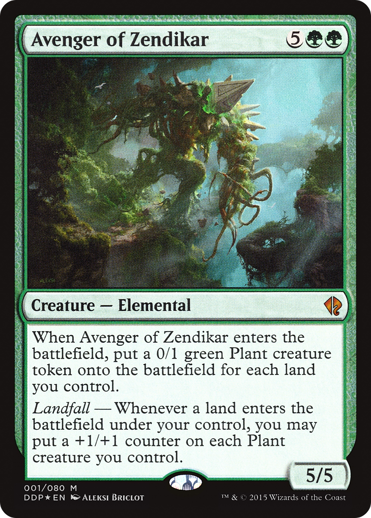 Image of Avenger of Zendikar [Duel Decks: Zendikar vs. Eldrazi]