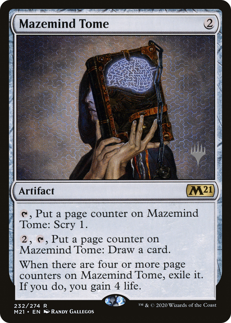 Image of Mazemind Tome (Promo Pack) [Core Set 2021 Promos]