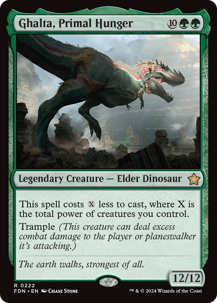 Image of Ghalta, Primal Hunger [Foundations]