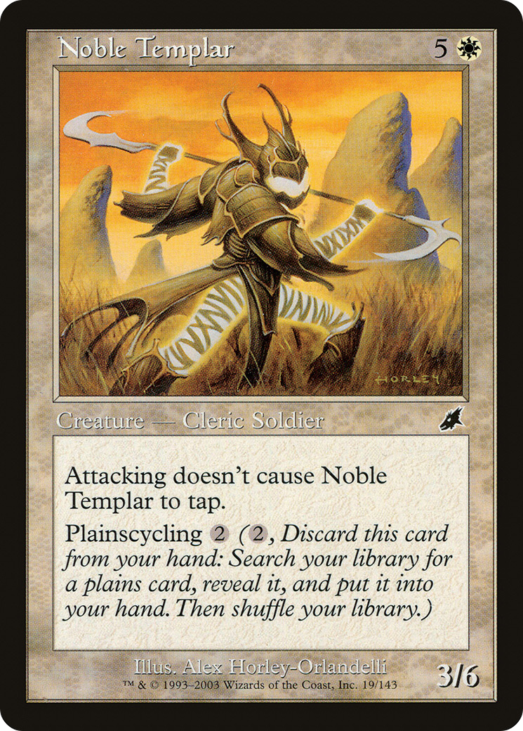 Image of Noble Templar [Scourge]