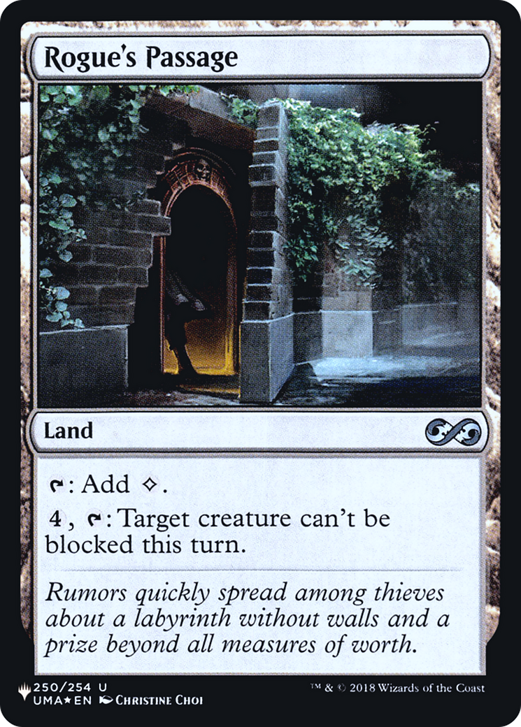 Image of Rogue's Passage [Secret Lair: Heads I Win, Tails You Lose]