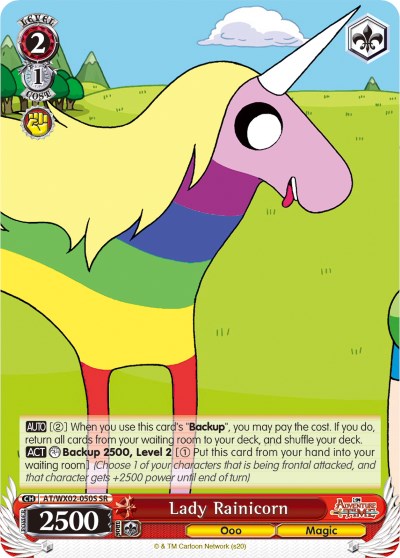 Image of Lady Rainicorn (AT/WX02-050S SR) [Adventure Time]