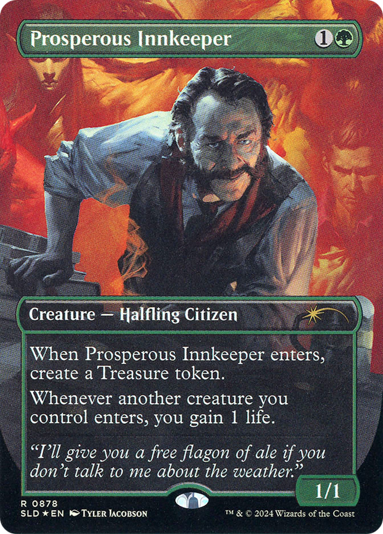 Image of Prosperous Innkeeper (Rainbow Foil) [Secret Lair Drop Series]