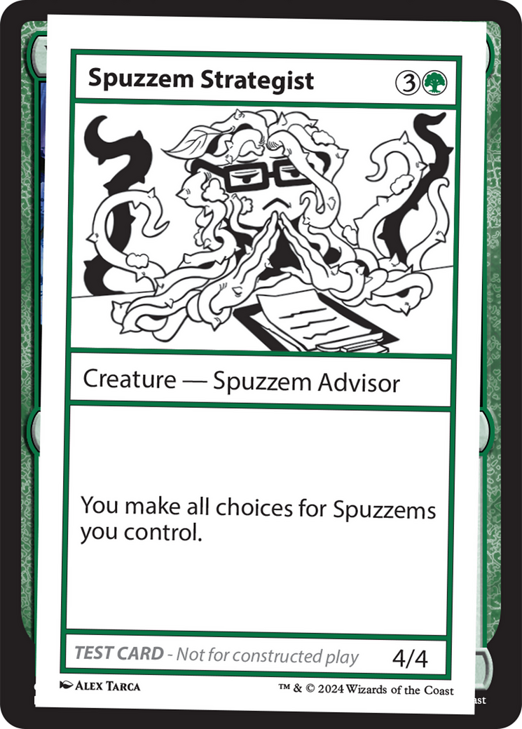 Image of Spuzzem Strategist [Mystery Booster 2 Playtest Cards]