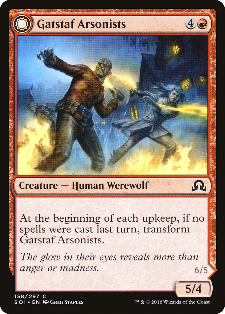 Image of Gatstaf Arsonists // Gatstaf Ravagers [Shadows over Innistrad]