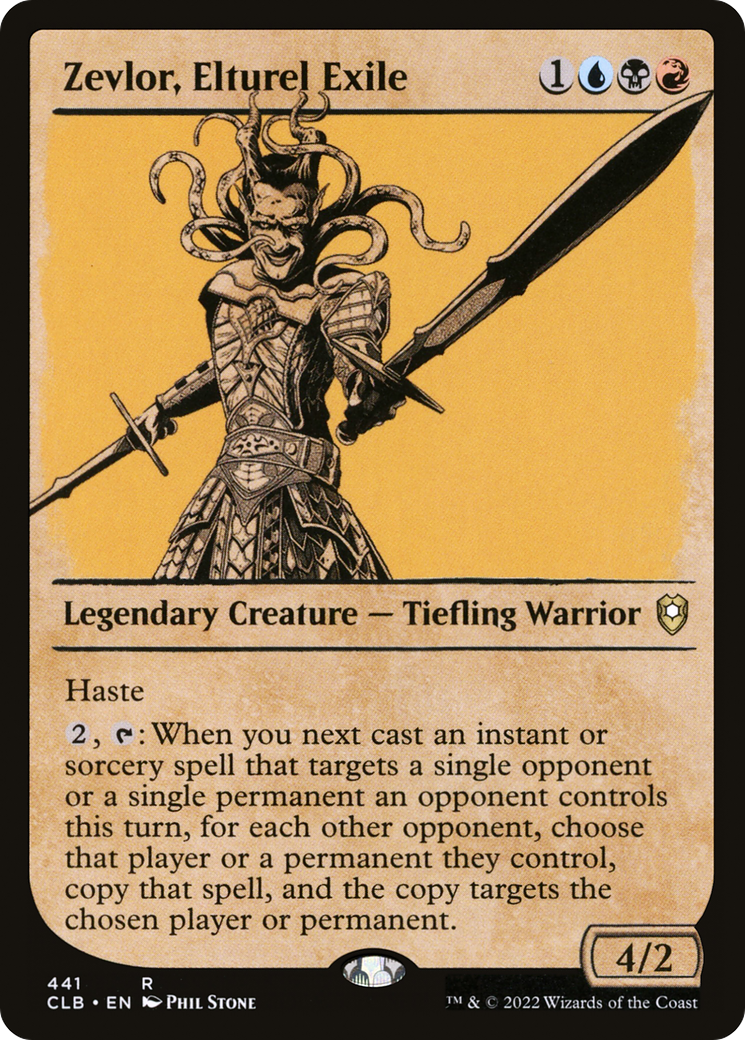 Image of Zevlor, Elturel Exile (Showcase) [Commander Legends: Battle for Baldur's Gate]