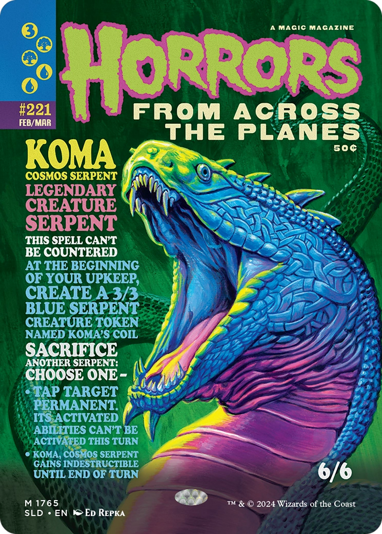 Image of Koma, Cosmos Serpent [Secret Lair Drop Series]