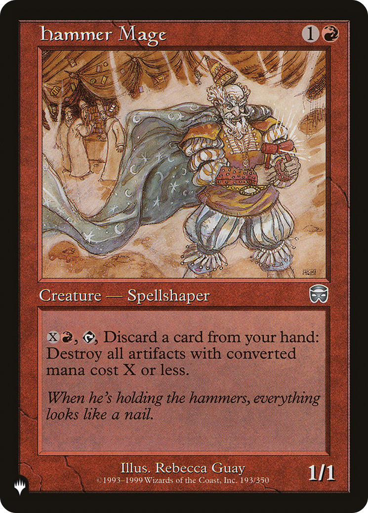 Image of Hammer Mage [The List]