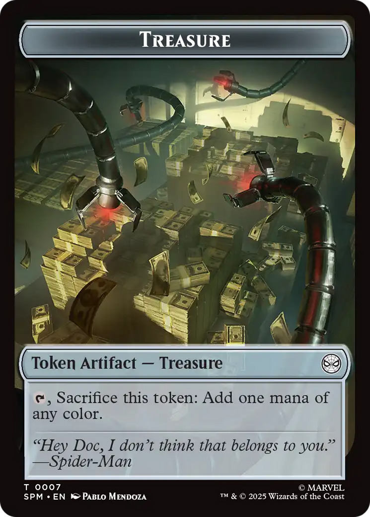 Image of Human Citizen // Treasure Double-Sided Token [Marvel's Spider-Man Tokens]