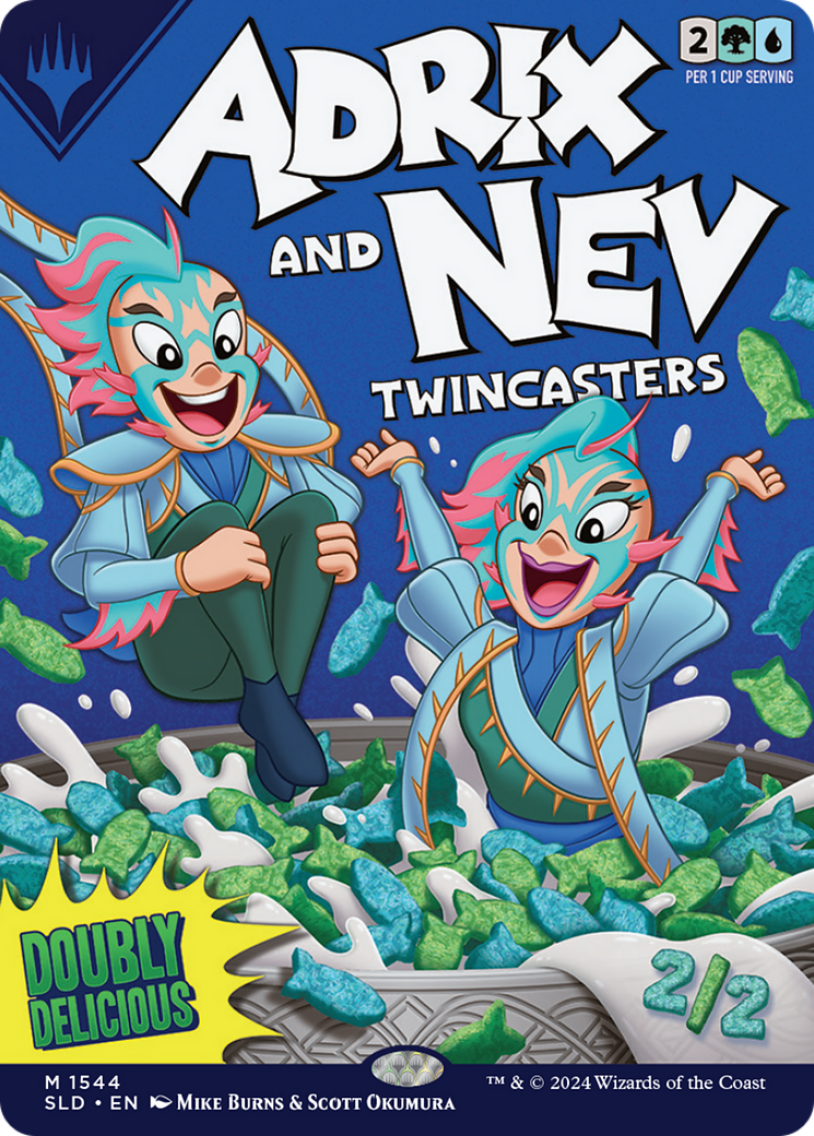 Image of Adrix and Nev, Twincasters [Secret Lair Drop Series]