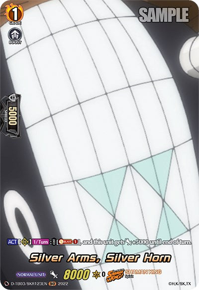 Image of Silver Arms, Silver Horn (D-TB03/SKR123EN) [Shaman King]