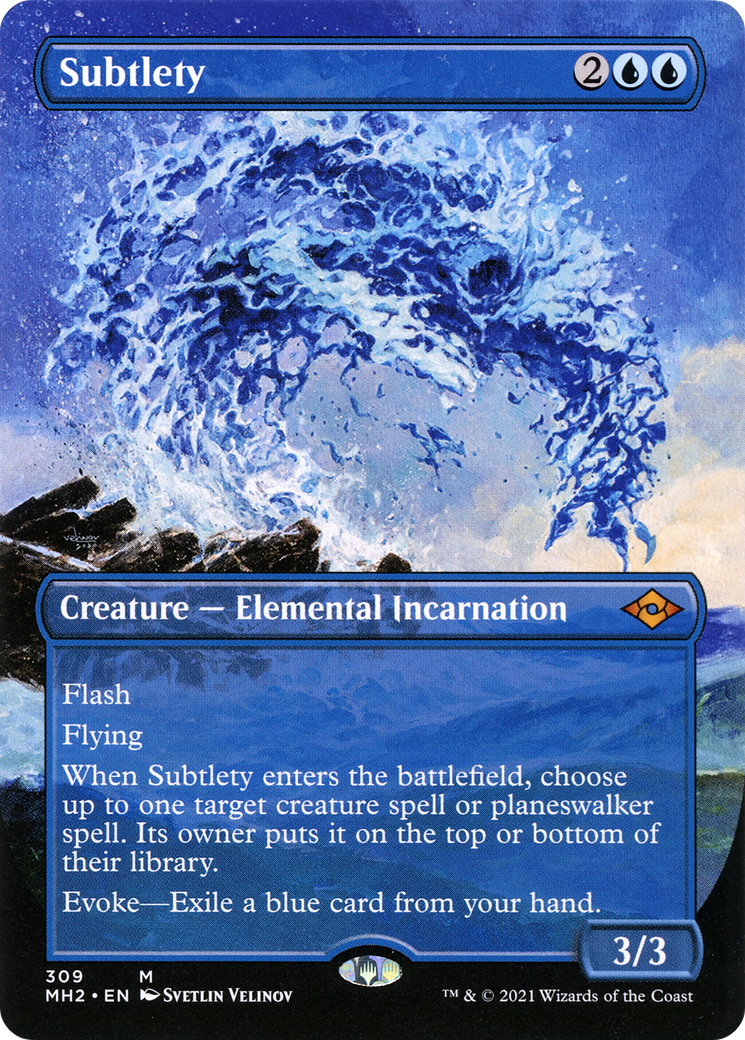 Image of Subtlety (Borderless Alternate Art) [Modern Horizons 2]