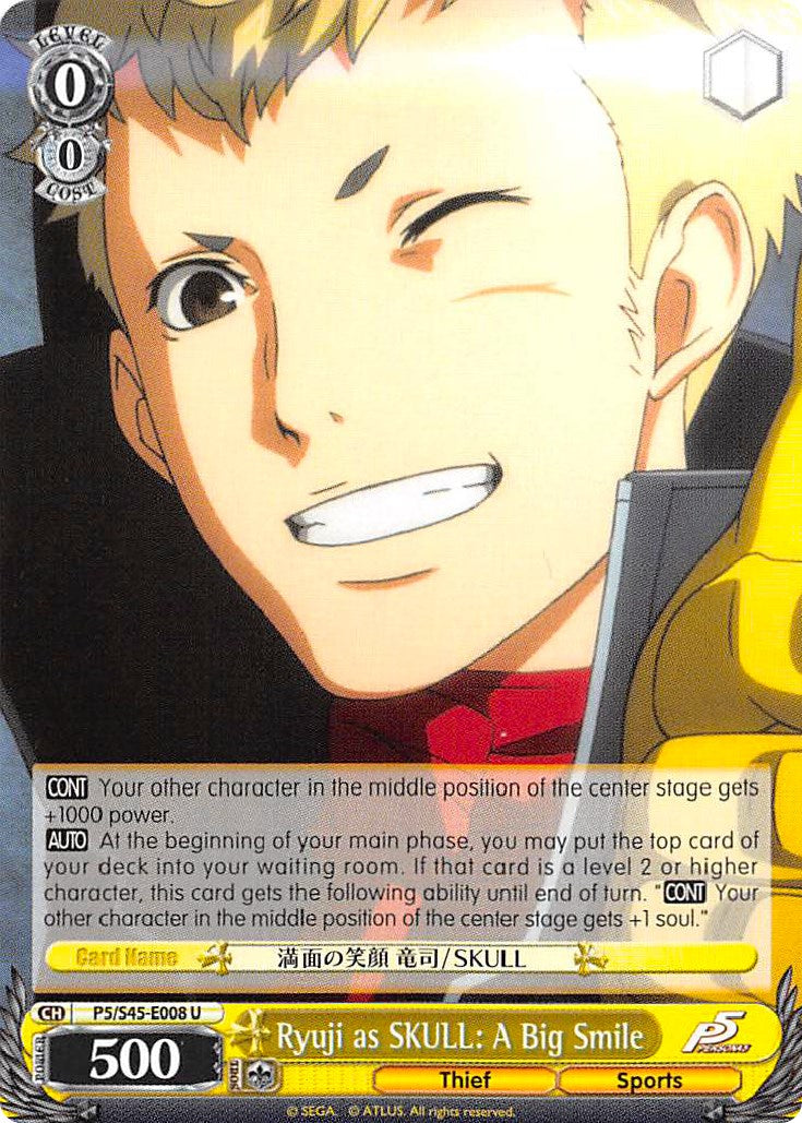 Image of Ryuji as SKULL: A Big Smile (P5/S45-E008 U) [Persona 5]