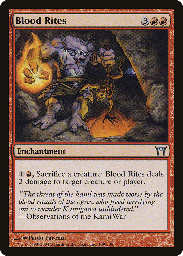 Image of Blood Rites [Champions of Kamigawa]