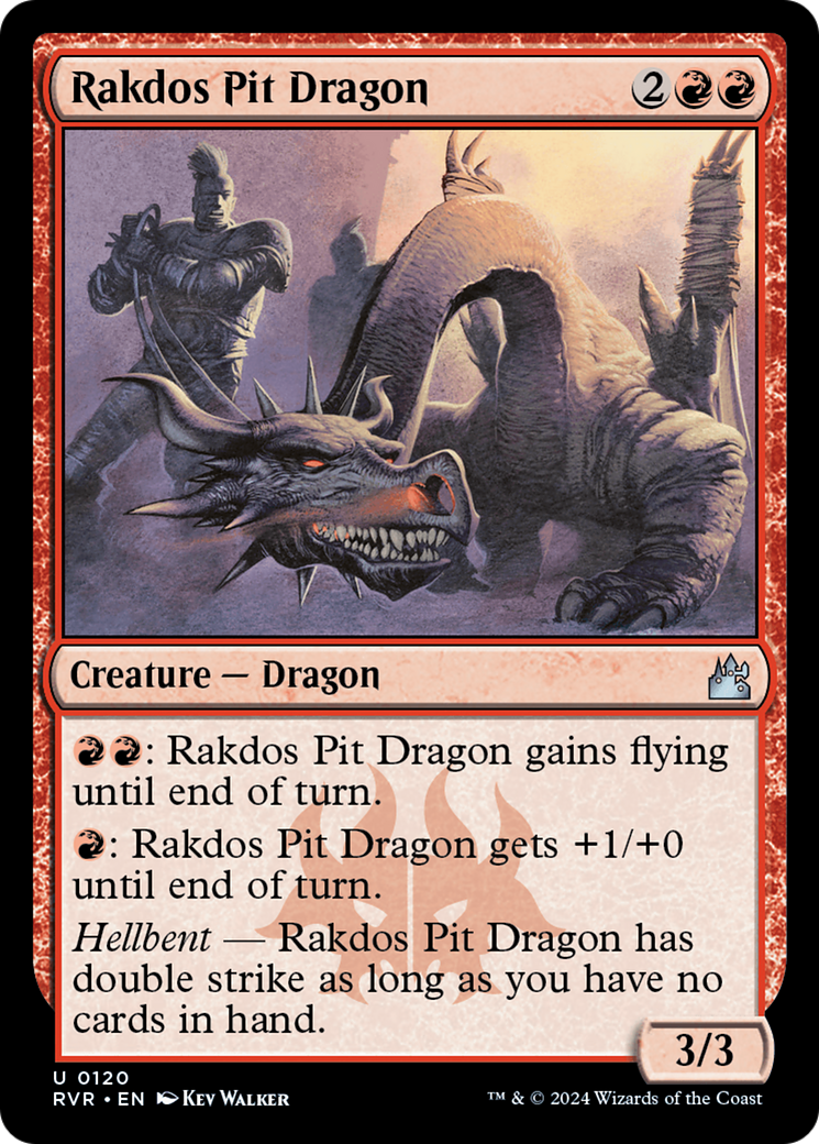 Image of Rakdos Pit Dragon [Ravnica Remastered]
