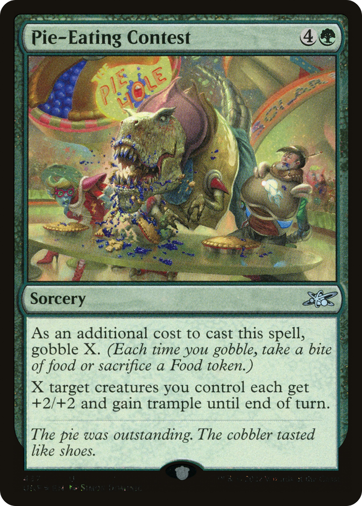 Image of Pie-Eating Contest (Galaxy Foil) [Unfinity]